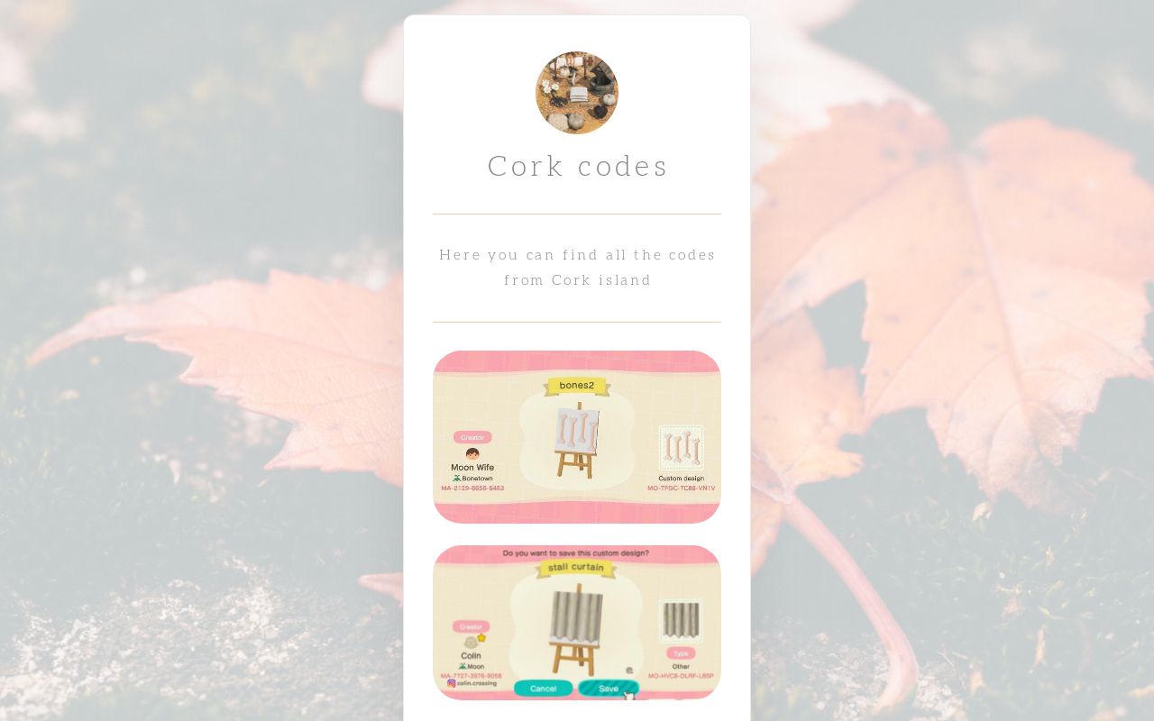Cork Codes